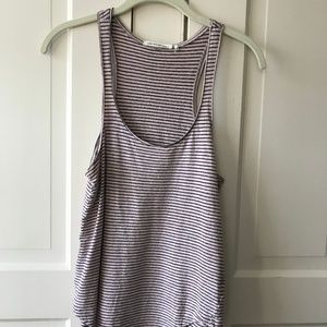 Isabel Marant etoile Pink/Black Stripped  RaceTank